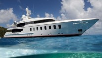 Superyacht Helix the 5th F45 Vantage motor yacht launched by Feadship 